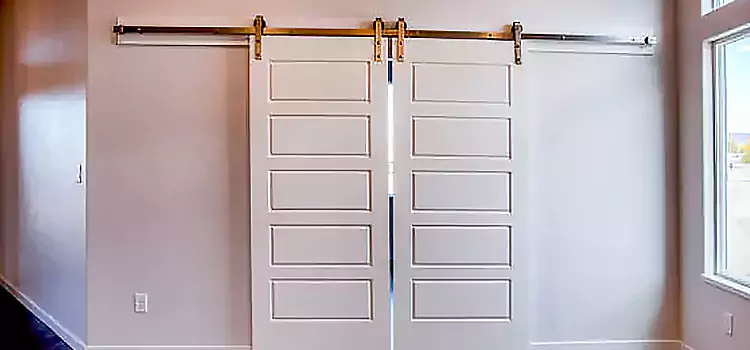 Glass Barn Door with Installation Hardware Kit Portsmouth
